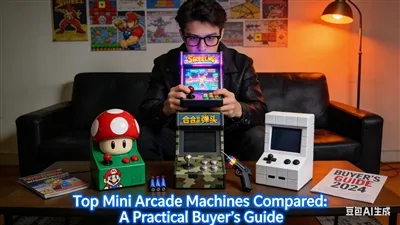 Manyan Mini Arcade Machines Kwatanta: Jagorar Mai Saye Mai Aiki